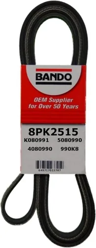 Vista 27 de Bando USA 8PK710 Correa de serpentina de calidad OEM
