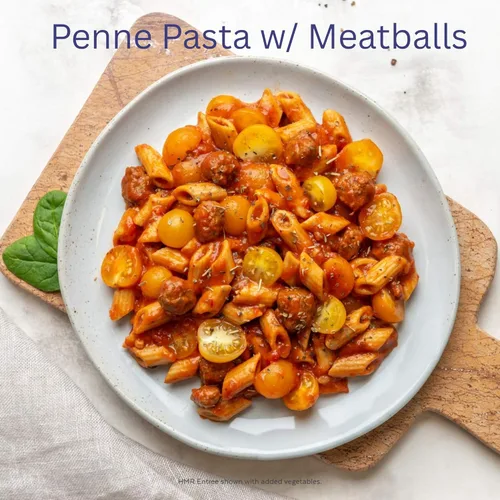 Vista 4 de HMR Entrees Meals - Paquete variado de 5 comidas prefabricadas para microondas bajas en calorías para bajar de peso, cena lista para comer, incluye