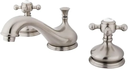 Vista 8 de Kingston Brass KS1167BX - Grifo de baño extendido de 8 pulgadas, latón cepillado