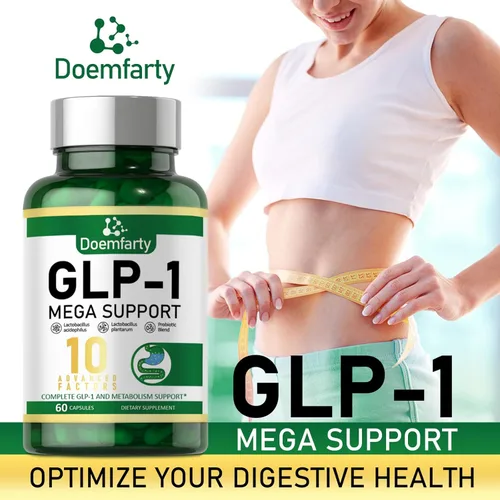 Vista 2 de Suplemento GLP-1, GLP-1 Activate con 10 mil millones de probióticos de múltiples cepas UFC. Producción naturalmente GLP 1, probiótico GLP-1