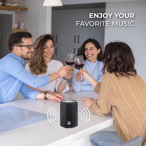 Vista 12 de Altec Lansing HydraMotion - Altavoz Bluetooth inalámbrico con sonido de 360 Negro