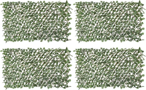 Vista 16 de Windscreen4less 2 piezas de hojas de hiedra artificiales expandibles para valla de privacidad para exteriores, interiores, patio, balcón