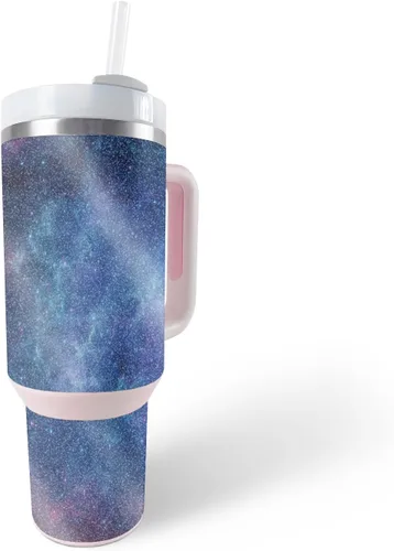 Vista 26 de MightySkins - Vaso con purpurina brillante compatible con Stanley The Quencher H2.0 FlowState de 40 onzas, mármol magma, acabado protector