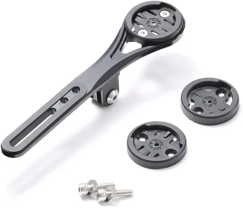 Vista 9 de Cestbon Compatible con Garmin Edge Wahoo Elemnt Bryton Rider Stages Dash Out Soporte delantero de bicicleta para manillar integrado Aero, montaje