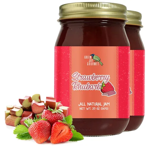 Vista 29 de Green Jay Gourmet Mermelada de Guayaba - Mermelada de Frutas 100% Natural con Fruta de Guayaba y Jugo de Limón - Mermelada Vegana, Sin Gluten - No