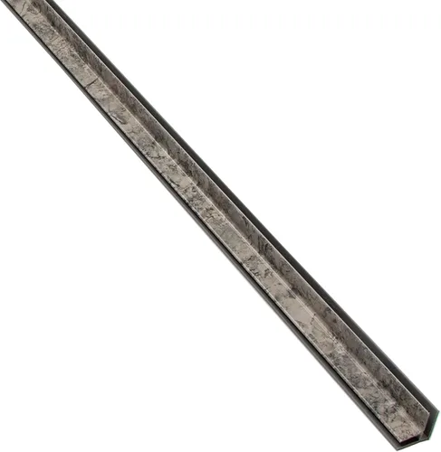 Vista 40 de Palisade Borde de vinilo en esquina interior en níquel escarchado (muestra de 6 pulgadas)