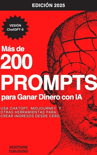 Más de 200 Prompts para Ganar Dinero con IA: Usa ChatGPT, Midjourney y otras herramientas para crear ingresos online desde cero. (Spanish Edition)
