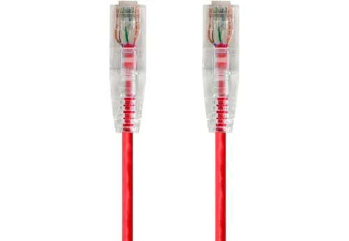 Vista 31 de Monoprice Cable de conexión Ethernet Cat6 de 6 pulgadas, nivel de componente, negro, UTP 28AWG 550 MHz, cable de cobre desnudo puro, sin enganches