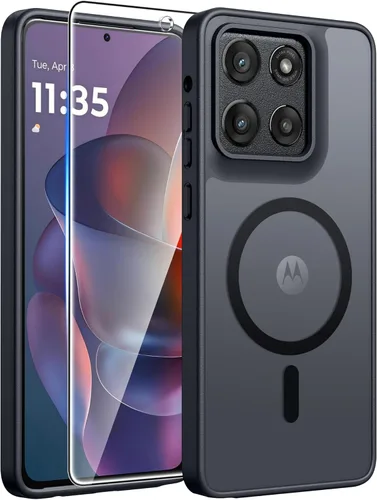 Vista 114 de FNTCASE Funda para iPhone Air: [Compatible con Magsafe] Fundas translúcidas mate con [protección completa de la cámara] [protector de pantalla]