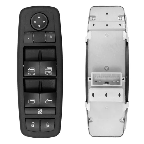 Interruptor maestro de ventanilla eléctrica | 3 PINES + 8 PINES Verificación requerida | Reemplazo para Dodge Durango 2011 – 2014, Jeep Grand
