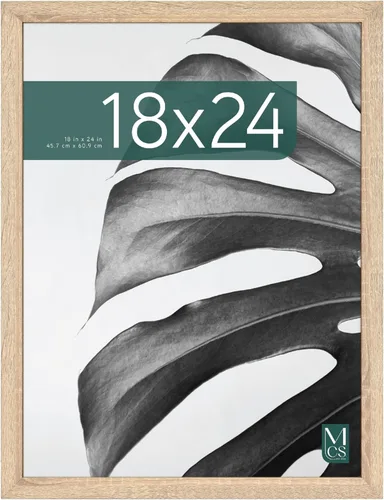 Vista 44 de MCS Studio Gallery Marco para foto rectangular de 12 x 18 pulgadas, imitación de veta de madera de color negro, para póster o impresión artística, 2
