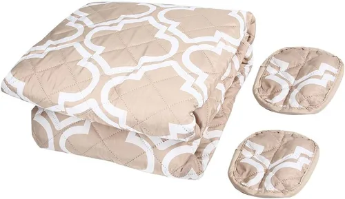 Pet Sofa Cushion, Ultrasonic Impressing Polyester Pongee with Printed Design, Impermeable and Non Slip Single Sofa Protector 53x183cm, Multiple