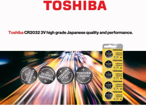 Vista 3 de Toshiba CR2032 Batería de moneda de litio de 3 voltios (10 baterías)