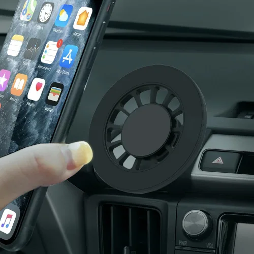 Vista 8 de BEERTE Soporte para teléfono compatible con Toyota RAV4 2013-2018, ventilación de aire ajustable, soporte de teléfono celular para tablero