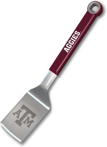 Vista 38 de YouTheFan NCAA NCAA - Espátula para barbacoa de acero inoxidable con abrebotellas