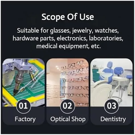 Vista 4 de 30W/50W Digital Ultrasonic Cleaner for Jewelry, Watches & Circuit Boards - High-Frequency Deep Cleaning Machine for Effective Stain Removal &