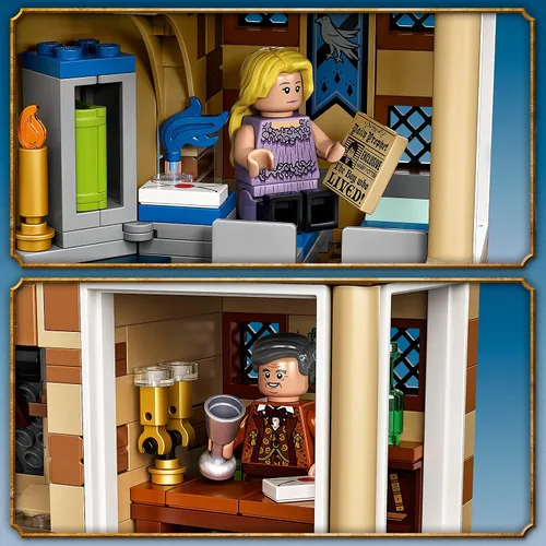 Vista 3 de LEGO 75969 Harry Potter Hogwarts Astronomy Tower Building Toy para niños +9 años con 8 mini figuras