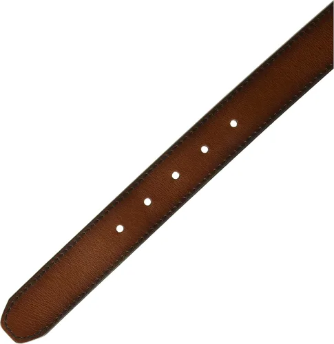 Vista 3 de Fossil Cinturón de cuero marrón para hombre