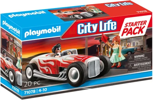 Playmobil Paquete de inicio Hot Rod