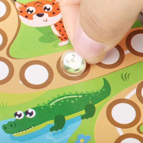 Vista 6 de 100 Pieces Sticker Charts for Kids Incentives Reward Chart for Kids Behavior in 4 Designs with 2160 Mini Animal Stickers Dry Erase Chore Chart for