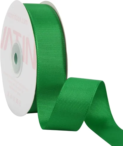 Vista 175 de VATIN Cinta de Grogrén Negra, 1-1/2" x 50 Yardas Continuas, Cinta de Grogrén de Poliéster Negra, Usar para Lazos de Bricolaje, Accesorios