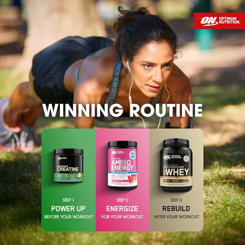 Vista 9 de Optimum Nutrition Estándar dorado 100% Proteína de Suero de Leche en Polvo, Pie de lima, 1.8 Libra
