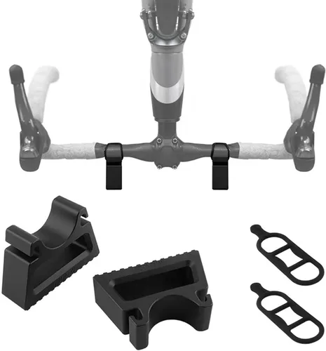Vista 3 de Bicycle Portable Handlebar Support for Bike Maintenance, Anti-Slip Base & Silicone Straps, 3D-Printed Polymer Inverted Repair Stand Jack for MTB