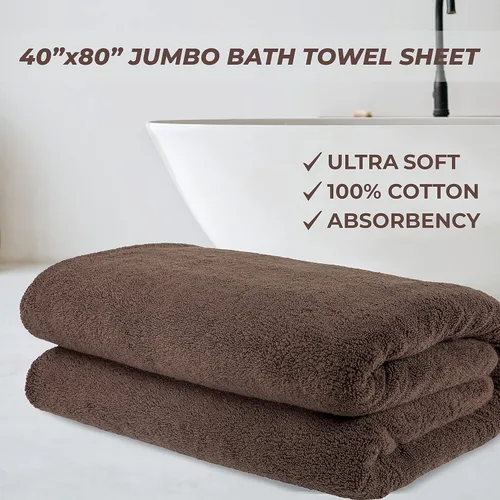 Vista 387 de Cotton Paradise 100% Cotton Turkish Washcloth Set for Bathroom, 4 Piece Soft Absorbent Small Hand Face Towels Wash Rags, Lilac