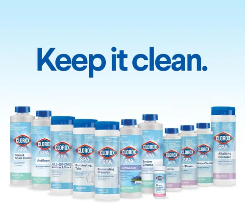 Vista 5 de Clorox® Pool&Spa™ Spa pH Down, Baja el pH en el agua del spa, Seguro para todos los tipos de spa, 22 onzas (Paquete de 1)