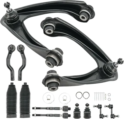 Vista 67 de KAC Kit de suspensión de brazo de control superior delantero apto para Honda Civic 1996-2000 con barra estabilizadora de rótula barra