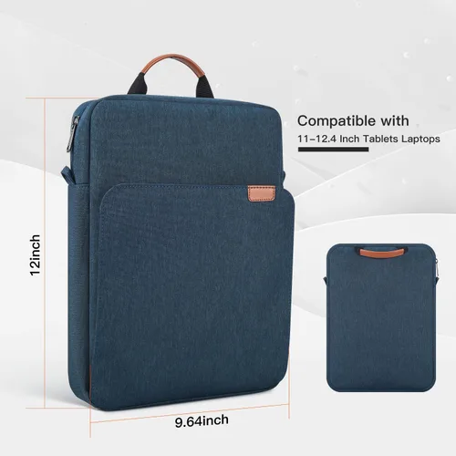 Vista 17 de Bolsa de transporte para iPad de 11 pulgadas para iPad Pro 11 M5 M4 y iPad Air 11 M3 M2, iPad A16 con teclado mágico, funda protectora de viaje