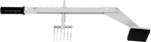 Vista 7 de QWORK Barra de palanca de abolladuras, kit de extractor de abolladuras portátil de aleación de aluminio, extractor de abolladuras de 6 garras
