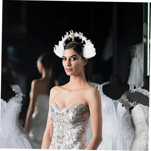 Vista 8 de Beaupretty 1 diadema con halo de Nuestra Señora para decoración de Halloween, bufanda para la cabeza, diadema de boda para novia, cumpleaños