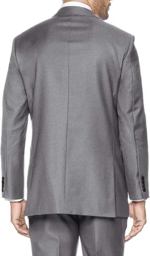 Vista 3 de Giorgio Napoli GN - Chaqueta deportiva moderna de 2 botones para hombre, chaqueta separada