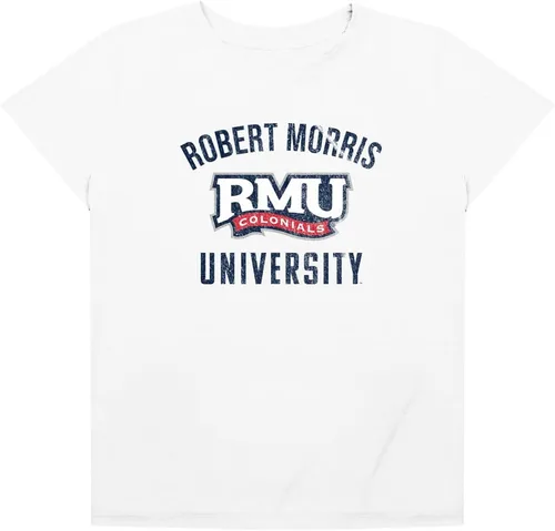 Vista 387 de Colección oficial de camisetas sueltas con logotipo desgastado grande universitario para mujer, jaspeado atlético