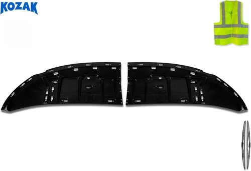 Vista 2 de Kozak Cubierta de parachoques inferior compatible con el logotipo Kenworth T680 Next Gen 2022 2023+ Plus, limpiaparabrisas de 2 x 22 pulgadas