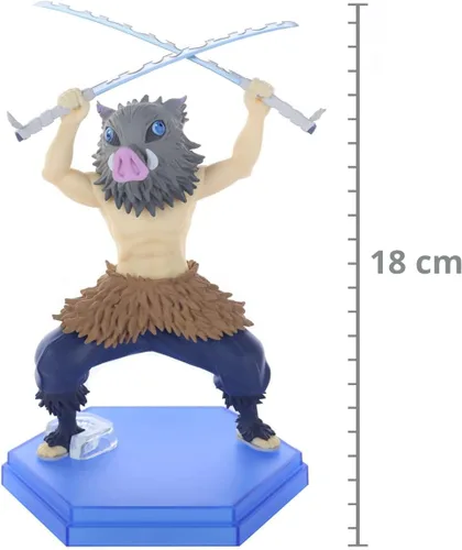 Vista 2 de Good Smile Demon Slayer: Kimetsu no Yaiba Inosuke Hashibira Pop Up Parade - Figura de PVC, multicolor