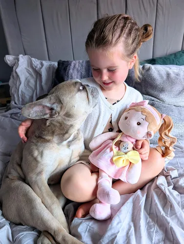 Vista 4 de LeyaDoll - Muñeca de bebé suave de 16 pulgadas, mi primera muñeca de trapo para niñas de 1 año, regalo de cumpleaños, regalo de Navidad de peluche