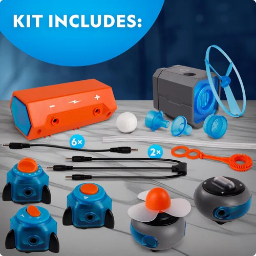 Vista 6 de National Geographic Circuit Maker - Kit de electrónica para niños con 40 proyectos de circuito eléctrico, juguete eléctrico STEM