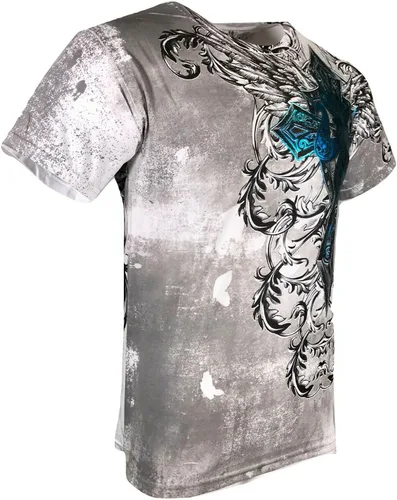 Vista 5 de Xtreme Couture by Affliction Camiseta para hombre Bastille Mass