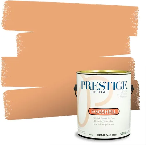 Vista 184 de PRESTIGE Pintura exterior e imprimación en uno, bronceado Aberdeen, plano, 1 galón