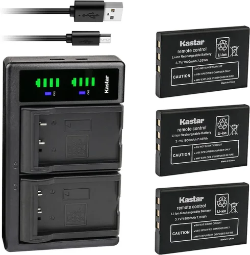 Vista 6 de Kastar Cargador de batería USB LTD2 compatible con Nevo C3, UEI-NEVO C3, One for All ARRX18G, URC 11-8603, URC 8603, Xsight Touch
