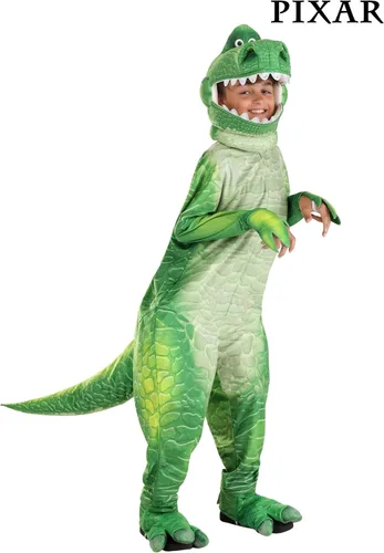 Vista 2 de Disfraz de Toy Story Rex de lujo para niños