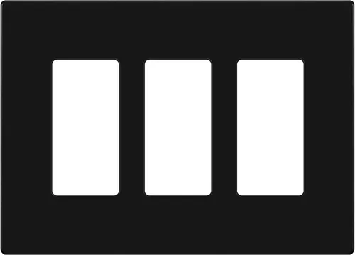 Vista 4 de ENERLITES Ag+ Cubierta decorativa para interruptor, placa de pared sin tornillos, tamaño mediano de 1 banda, 4.88 x 3.11 pulgadas, policarbonato