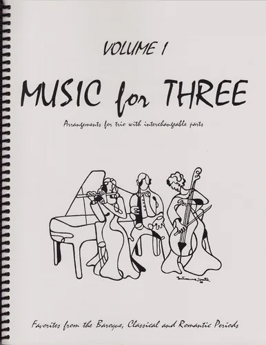 Música para tres, Vol. 1 Barroco, Clásico y Favoritos Románticos - Parte 1 (flauta u oboe o violín)