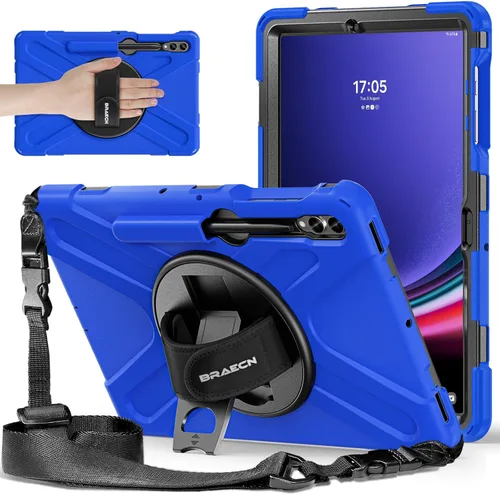Vista 8 de BRAECNstock para Samsung Galaxy Tab S10+ Plus/ S9 FE+ Plus/ S9+ Plus/ S8+ Plus/ S7 FE/ S7+ Plus 5G Funda para Tablet de 12.4 pulgadas Funda