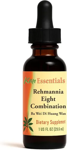 Kan Herb Company Rehmannia Eight Combination - Mezcla de hierbas tradicionales chinas para perros y gatos para apoyar la salud renal, vitalidad y