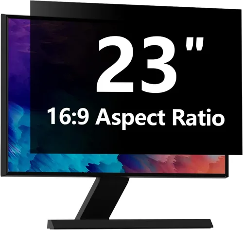 Vista 38 de Protector de pantalla de privacidad para computadora de 20 pulgadas con HP Dell Acer Asus Samsung LG y más, filtro de protección de seguridad