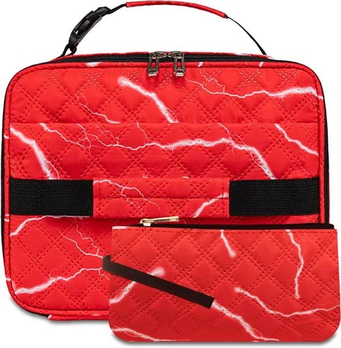 Vista 11 de Lonchera escolar para niños, lonchera aislada para niños de 3, 4, 5, 6, 7, 8, 9, 10, 11, 12, reutilizable, congelable, pequeña bolsa refrigerante