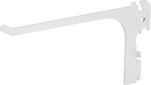 Vista 7 de Wall Control Par de ganchos extendidos de alcance de 6 pulgadas, ganchos de metal ranurados para tablero de clavijas y tablero de herramientas Negro